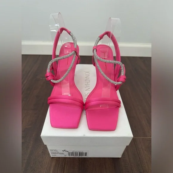 Jonathan Simkhai Cassie Crystal Strappy Sandal